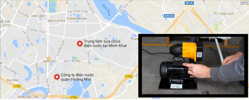 Địa chỉ sửa chữa máy bơm nước tại Minh Khai